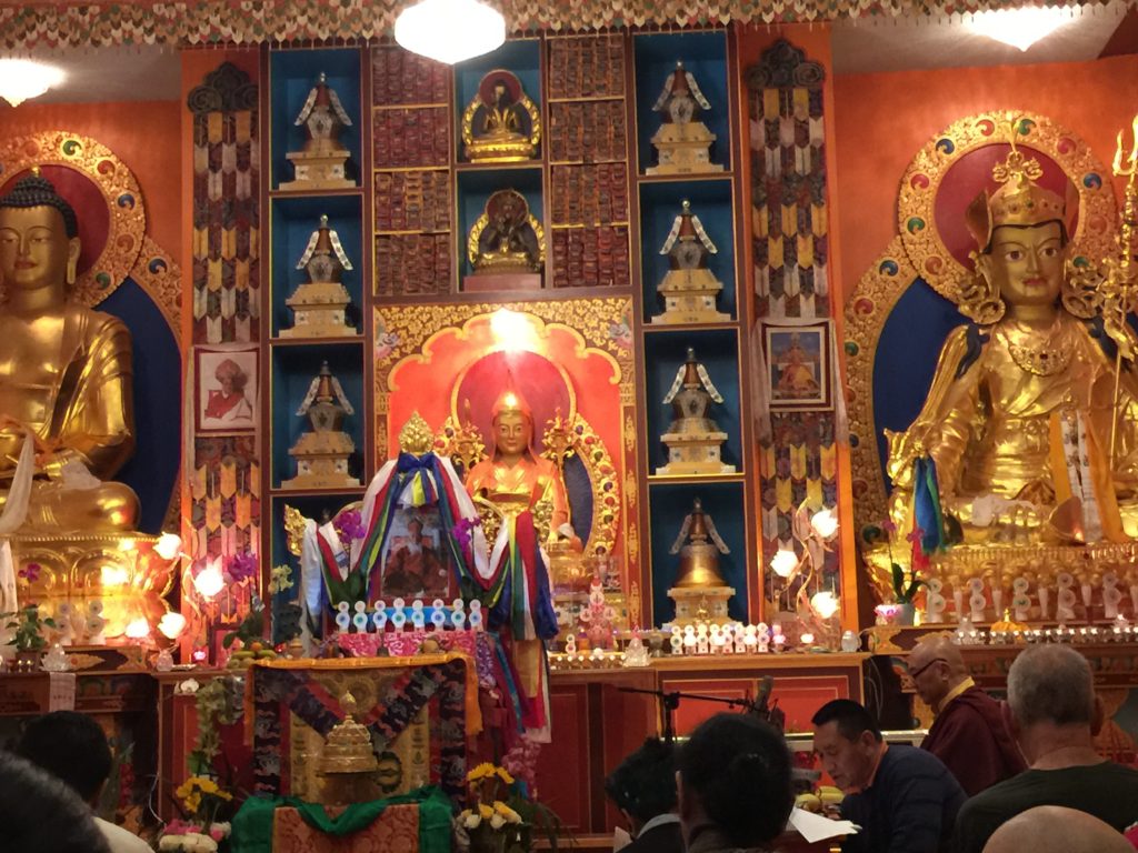 Parinirvana ceremony of Kyabje Jadrel Rinpoche